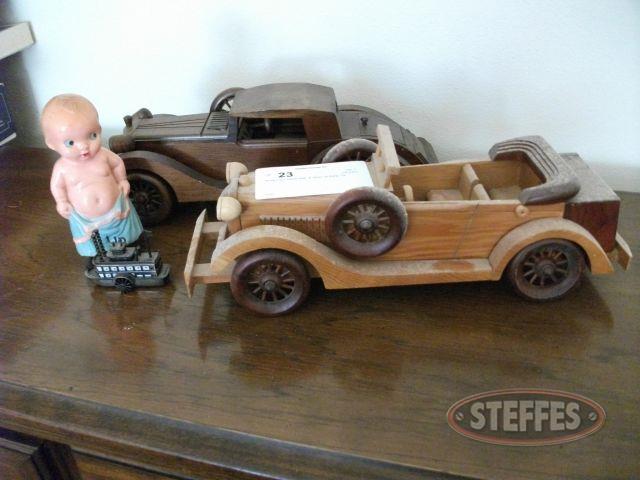 Wood Cars, Metal Ship, - Wind Up Baby Toy_2.jpg